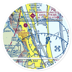 Gezik Seaplane Base (34FA) VFR Sectional Sticker (20 mile)