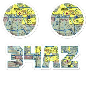 Gila River Memorial Airport (34AZ) VFR Sectional Sticker Pack