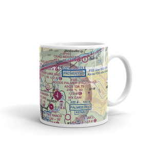 Cardwell Strip (34AK) VFR Sectional  Mug