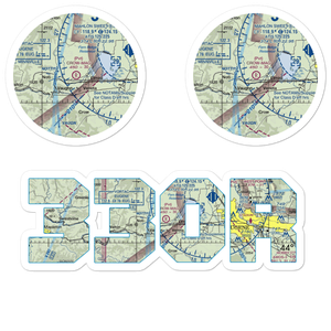 Crow-Mag Airport (33OR) VFR Sectional Sticker Pack