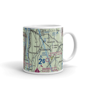 Wayne Delp Airport (33NY) VFR Sectional  Mug