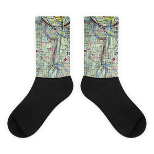 Wayne Delp Airport (33NY) VFR Sectional Socks