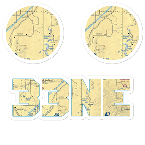 Orr Ranch Airport (33NE) VFR Sectional Sticker Pack