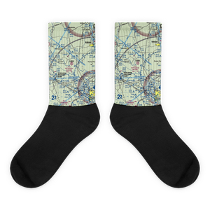 Pettigrew Moore Aerodrome (33NC) VFR Sectional Socks