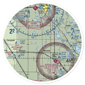 Swift Private Airport (33MN) VFR Sectional Sticker (30 mile)