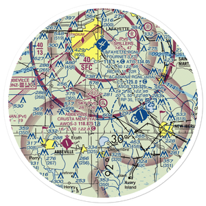 Sky Ranch Airport (33LA) VFR Sectional Sticker (30 mile)