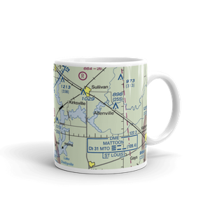 Howell Airport (33IS) VFR Sectional  Mug