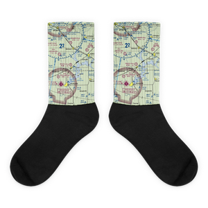 Howell Airport (33IS) VFR Sectional Socks
