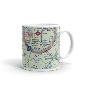 Hudson River Landing Airport (33GA) VFR Sectional  Mug