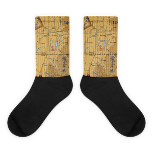 Melby Ranch Airstrip (33CO) VFR Sectional Socks