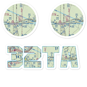 Wilbourn Ranch Airport (32TA) VFR Sectional Sticker Pack
