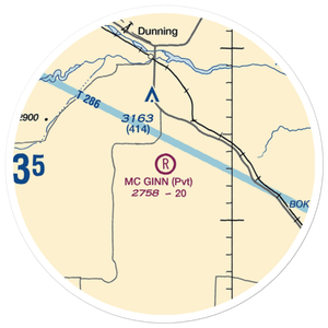Mc Ginn Ranch Airport (32NE) VFR Sectional Sticker (20 mile)