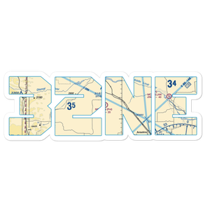 Mc Ginn Ranch Airport (32NE) VFR Sectional Sticker