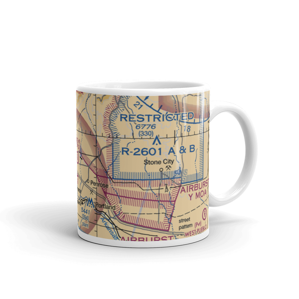 Braun Airport (32CO) VFR Sectional  Mug 