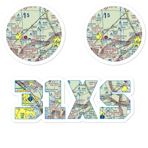 Fly-N-Ski Airport (31XS) VFR Sectional Sticker Pack