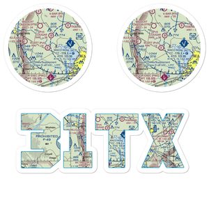 Scott Airport (31TX) VFR Sectional Sticker Pack