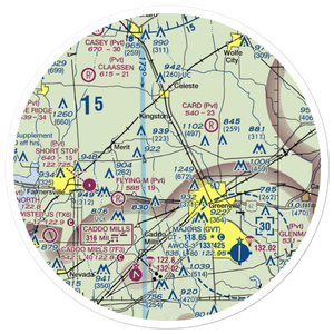 Flyers Field (31TS) VFR Sectional Sticker (30 mile)