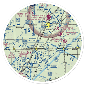 Seeman Airport (31LL) VFR Sectional Sticker (30 mile)