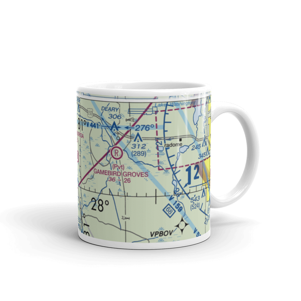 Forever Florida Airport (31FL) VFR Sectional  Mug 