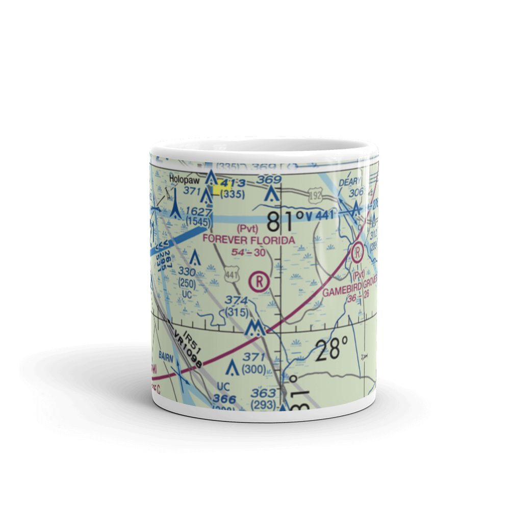 Forever Florida Airport (31FL) VFR Sectional  Mug 