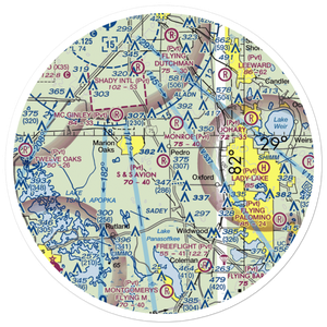 S & S Avion Ranch Airport (31FA) VFR Sectional Sticker (30 mile)