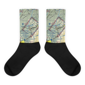 Weller Canyon Airport (30WA) VFR Sectional Socks