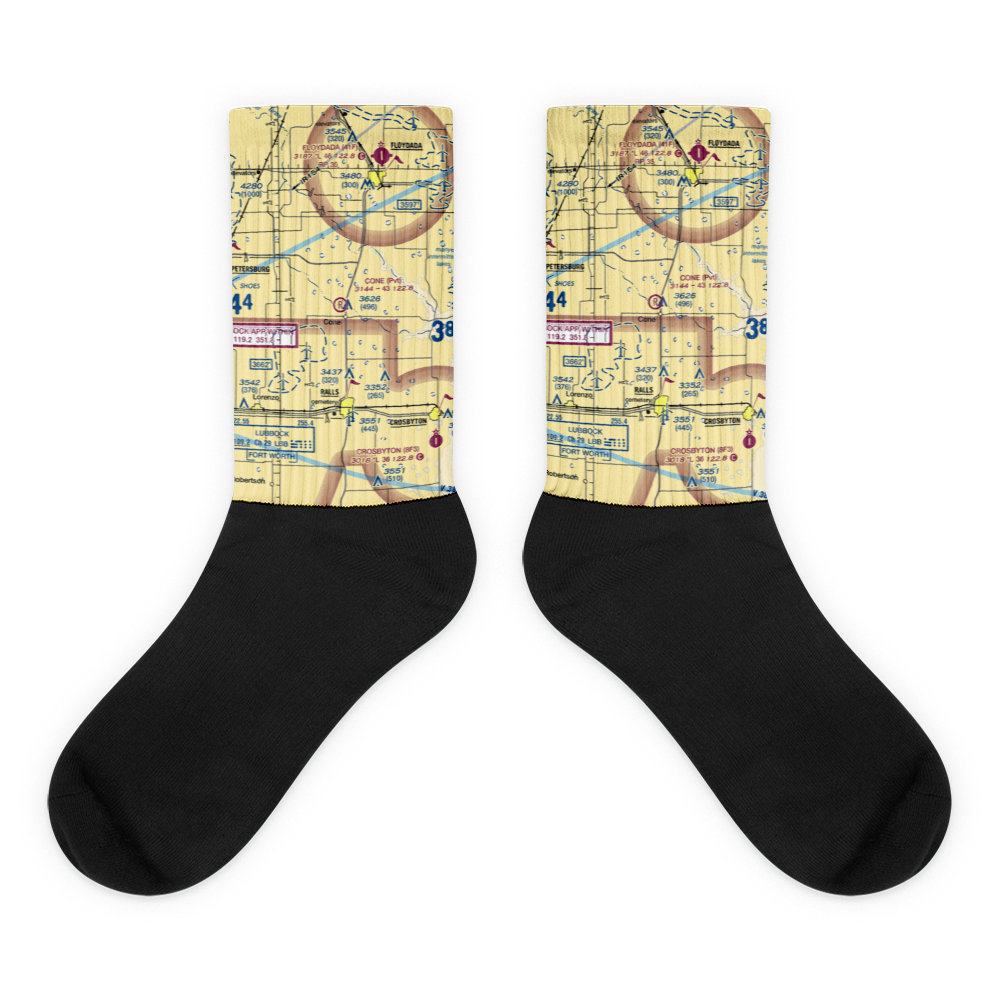 Cone Airport (30TE) VFR Sectional Socks 