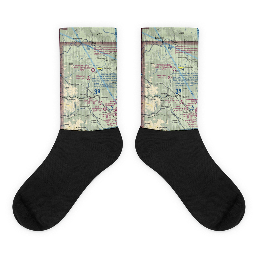 Bero Field (30OR) VFR Sectional Socks 
