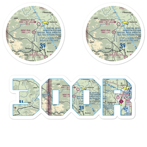 Bero Field (30OR) VFR Sectional Sticker Pack
