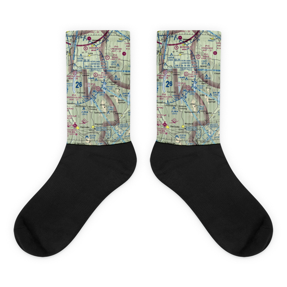 Coye Field (30NY) VFR Sectional Socks 
