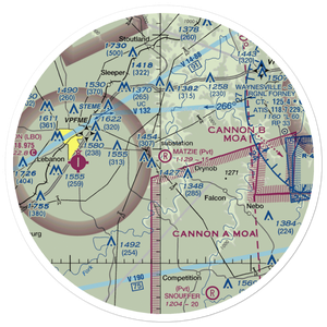 Matzie Airport (30MO) VFR Sectional Sticker (30 mile)