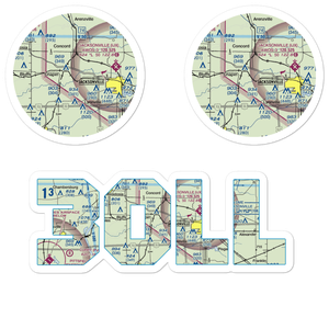 Williams Airpark (30LL) VFR Sectional Sticker Pack