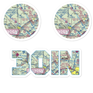 Wigent Airport (30IN) VFR Sectional Sticker Pack
