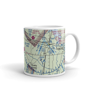 Glad Oaks Airport (2XS3) VFR Sectional  Mug