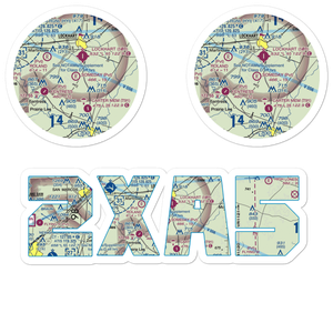 Someday Ranch Airport (2XA5) VFR Sectional Sticker Pack