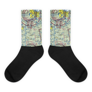 C. R. Acres Airport (2WS3) VFR Sectional Socks