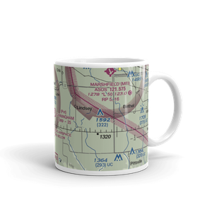 Cunningham Airport (2WN6) VFR Sectional  Mug