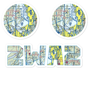 Quartermaster Harbor Seaplane Base (2WA2) VFR Sectional Sticker Pack