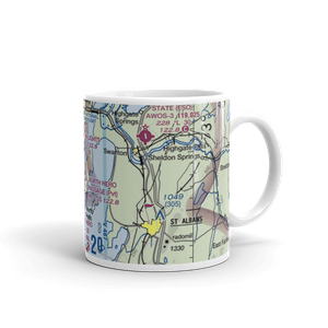 Northern Lights Seaplane Base (2VT2) VFR Sectional  Mug