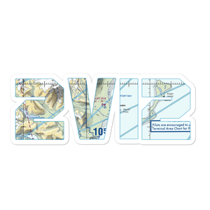 Redoubt View Seaplane Base (2VI2) VFR Sectional Sticker