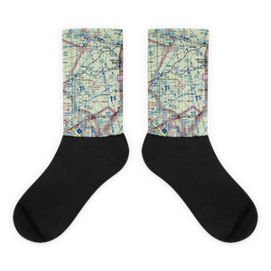 Merlin Aerodrome (2VA3) VFR Sectional Socks