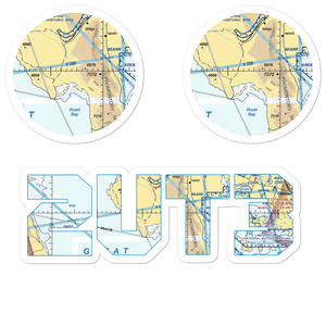Fort Ranch Airport (2UT3) VFR Sectional Sticker Pack