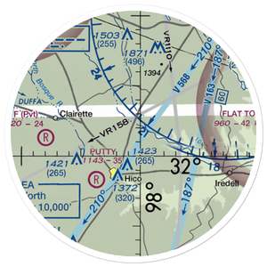 Ray Smith Farm Airport (2TX2) VFR Sectional Sticker (20 mile)