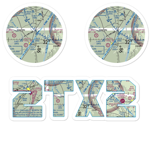 Ray Smith Farm Airport (2TX2) VFR Sectional Sticker Pack