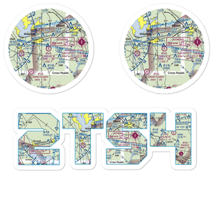 Circle R Ranch Airport (2TS4) VFR Sectional Sticker Pack