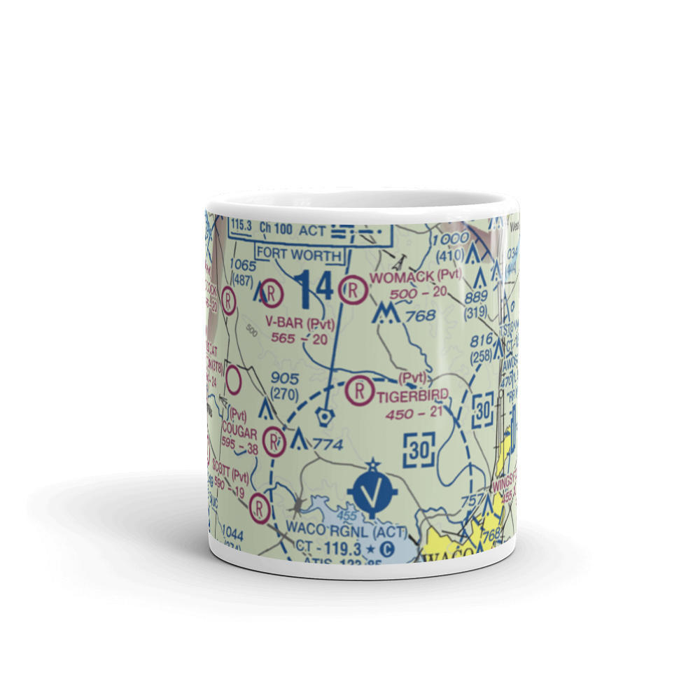 Tigerbird Field (2TS3) VFR Sectional  Mug 