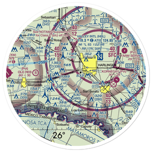 Shofner Farms Airport (2TS2) VFR Sectional Sticker (30 mile)