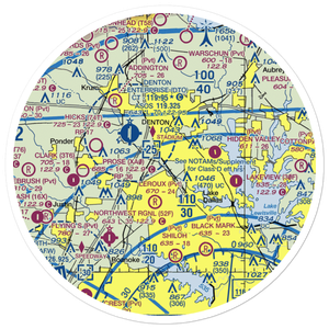 Myska Field (2TS0) VFR Sectional Sticker (30 mile)
