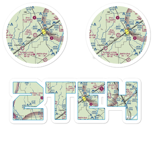 Frels Airport (2TE4) VFR Sectional Sticker Pack