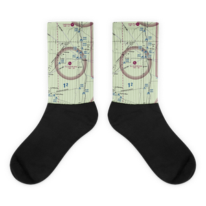 El Coyote Ranch Airport (2TA8) VFR Sectional Socks